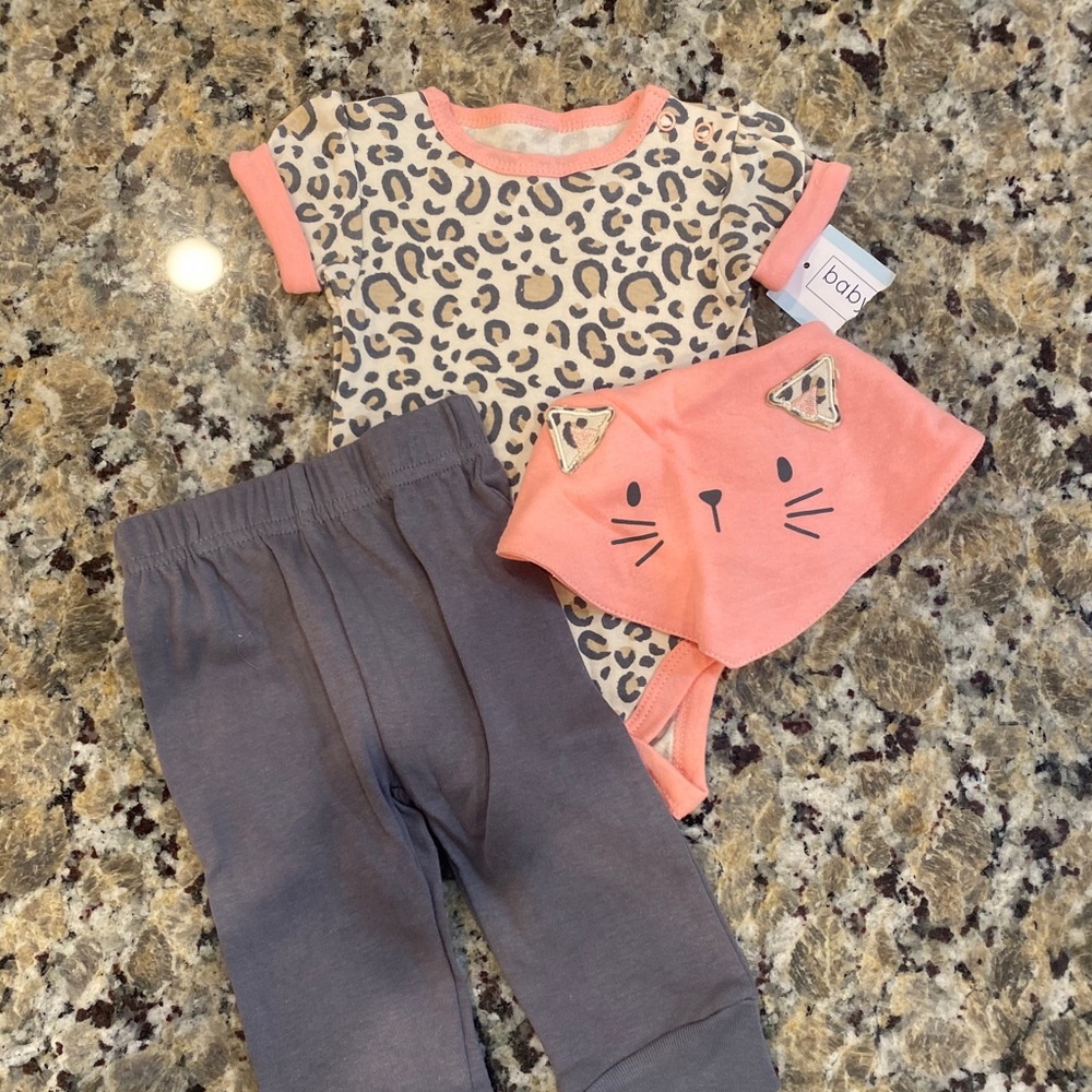 Two baby girl outfits